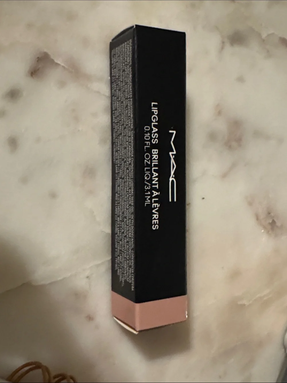 NEW MAC COSMETICS OYSTER GIRL LIP GLASS GLOSS SHIMMER GLAM